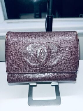 CHANEL Timeless CC Caviar Leather Wallet (COA included)